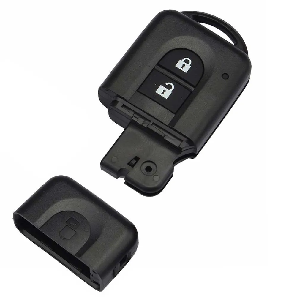 Custodia FOB chiave remota a 2 pulsanti con batteria cr2032 Nissan Micra X trail Qashqal Juke Duke Navara5013550