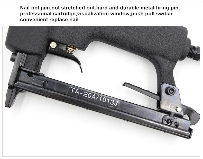 Pistolet à Agrafeuse Pneumatique F50 Pour Cloueuse Pneumatique à Clou