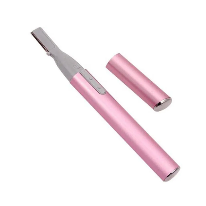 Popular Mini Rotatable Women Lady Portable Electric Epilator Eyebrow Trimmer Shaver Razor Remover Hair Depilation Set