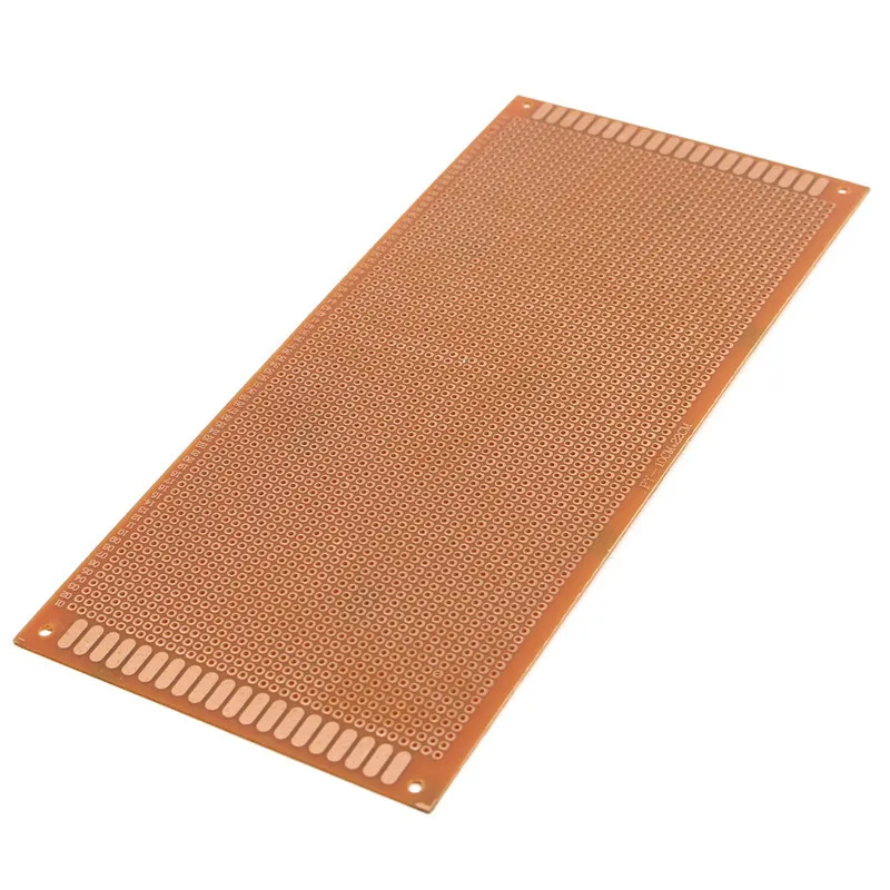 Unidade Elétrica 10cm x 22cm Papel de Prototipagem de Cobre de Lado Único PCB Placa de Teste de Circuito Impresso Protótipo de Placa de Prototipagem