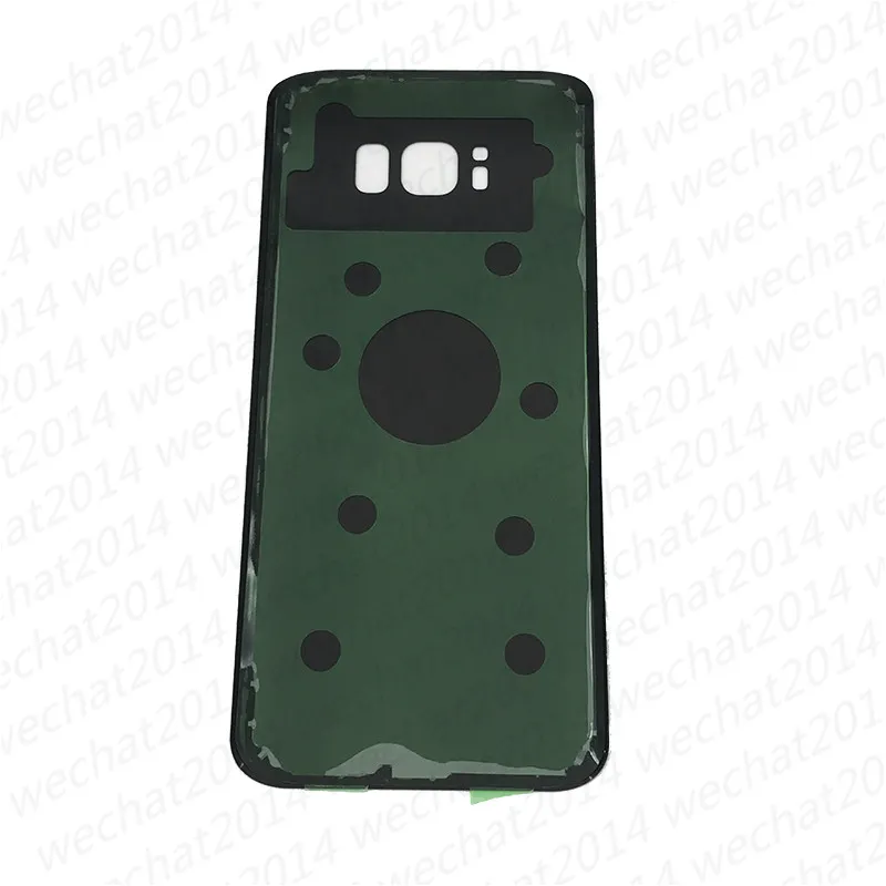 OEM Battery Door Back Housing Cover Glass Cover for Samsung Galaxy S8 G950 G950P S8 Plus G955P with Adhesive Sticker