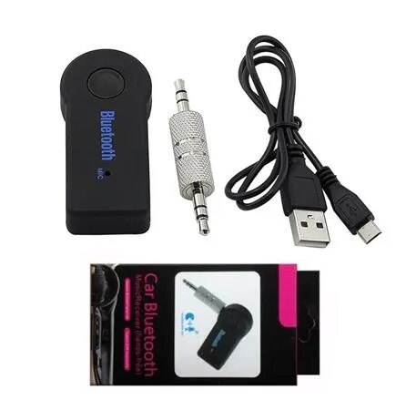 Auto Bluetooth Hands Free Wireless Music Receiver Audio 3.5mm Aux Connect Edup V 3.0 Zender A2DP-adapter met MIC voor Smart Phone