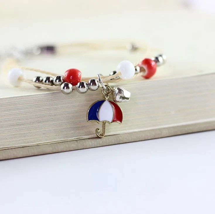 Meilleur cadeau Tour Bracelet Femme petite amie soeur bijoux frais et simples cadeau d'anniversaire FB111 ordre de mélange 20 pièces beaucoup Bracelets de charme