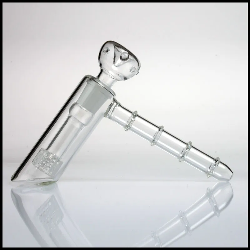 Glashammer 6 Arm Perc Perkolator Bubbler Wasserpfeife Wasserpfeifen Rauchpfeifen Tabakpfeife Bong Bongs zwei Funktionen