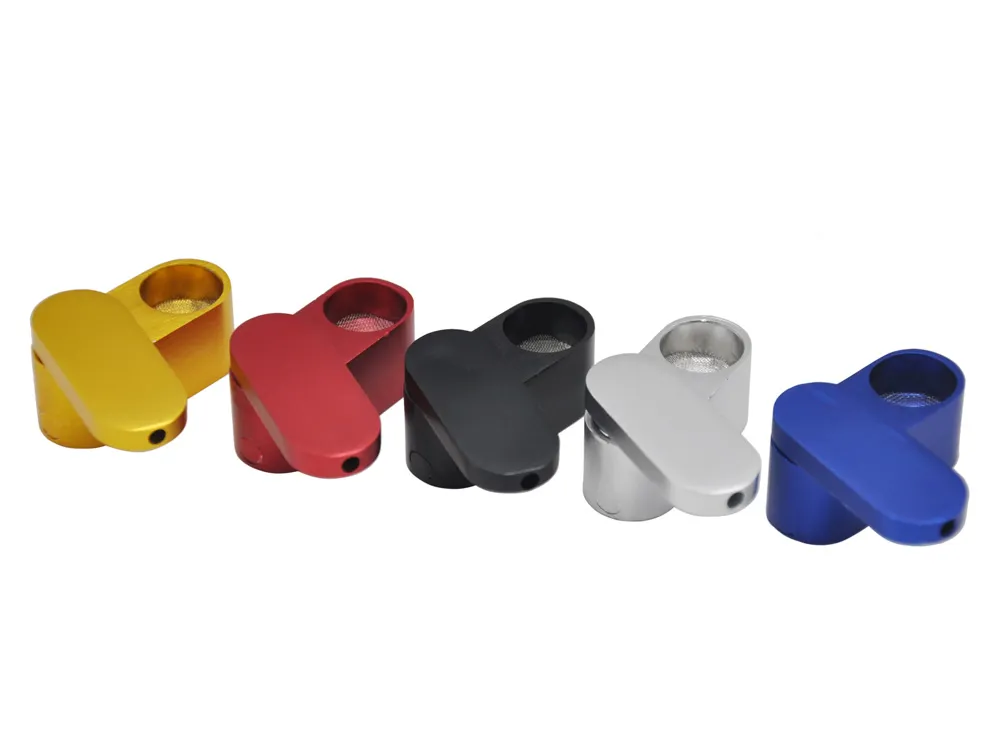 HORNET Metallpfeife Rotation Tragbare Pfeifenmischung 4 Farben Watbare Rauchglaspfeifen Wasserbong