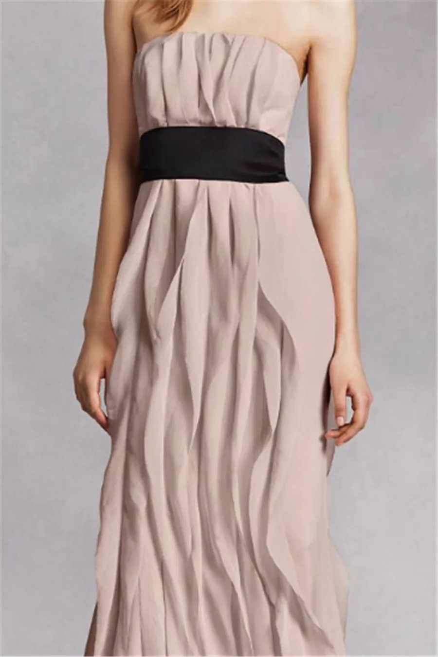 crinkle chiffon bridesmaid dress Watters Crinkle and Luxe Chiffon Bridemaids Dresses