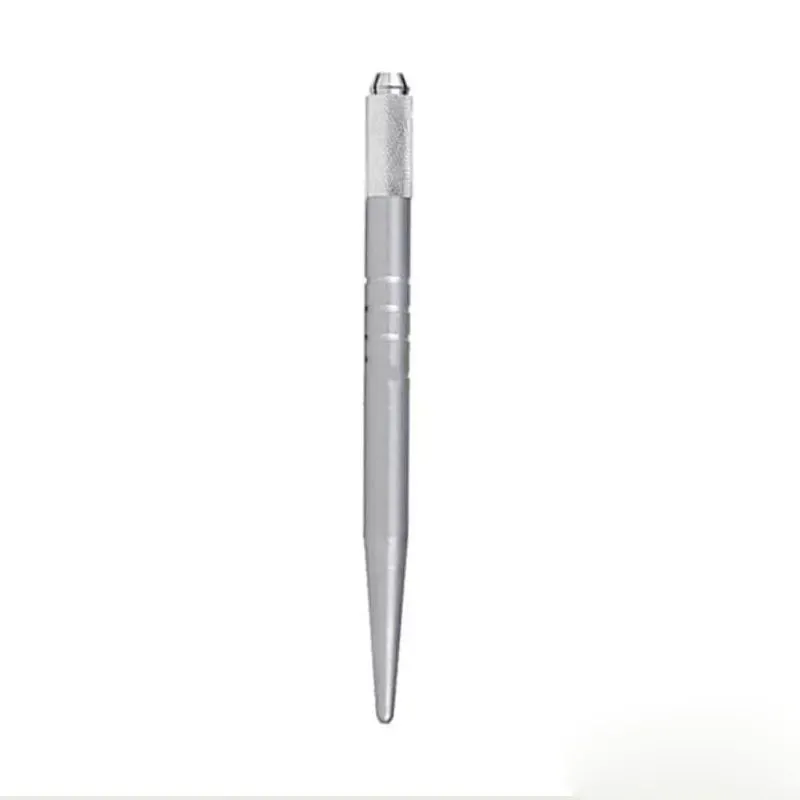 Hot 100 Pz argento professionale trucco permanente penna 3D ricamo trucco manuale penna tatuaggio sopracciglio microblade spedizione gratuita