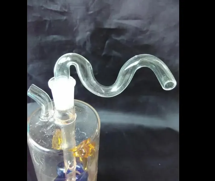 Dropshipping Unique M Pipe Burner Glass Bong Accessories With