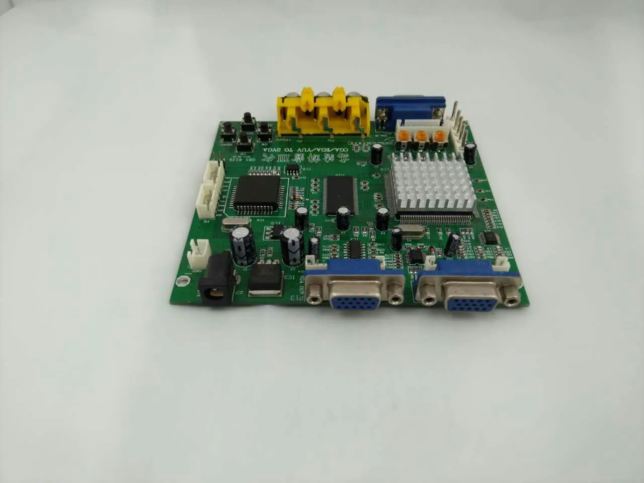 Original GBS-8200 EGA CGA RGB para VGA GAME Placa Conversora de Vídeo 1 VGA Output Game Converter Board