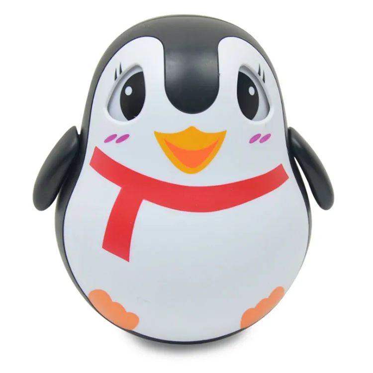 0-3 Years Baby Rattle Bell Toy Penguin Animals Tumbler Sound Gift