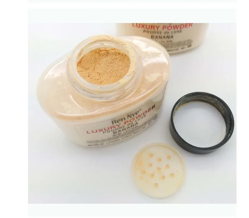 Ben Nye Luxury Powder 42g New Natural Face Loose Powder Waterproof Nutritious Banana Brighten Longlasting 5145018