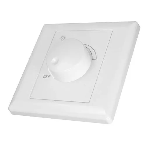 AC110 / 220V Silikonstyrd LED Dimmer Switch 630W Justerbar styrenhet på OFF-omkopplare för skärmlig downlight spotlight