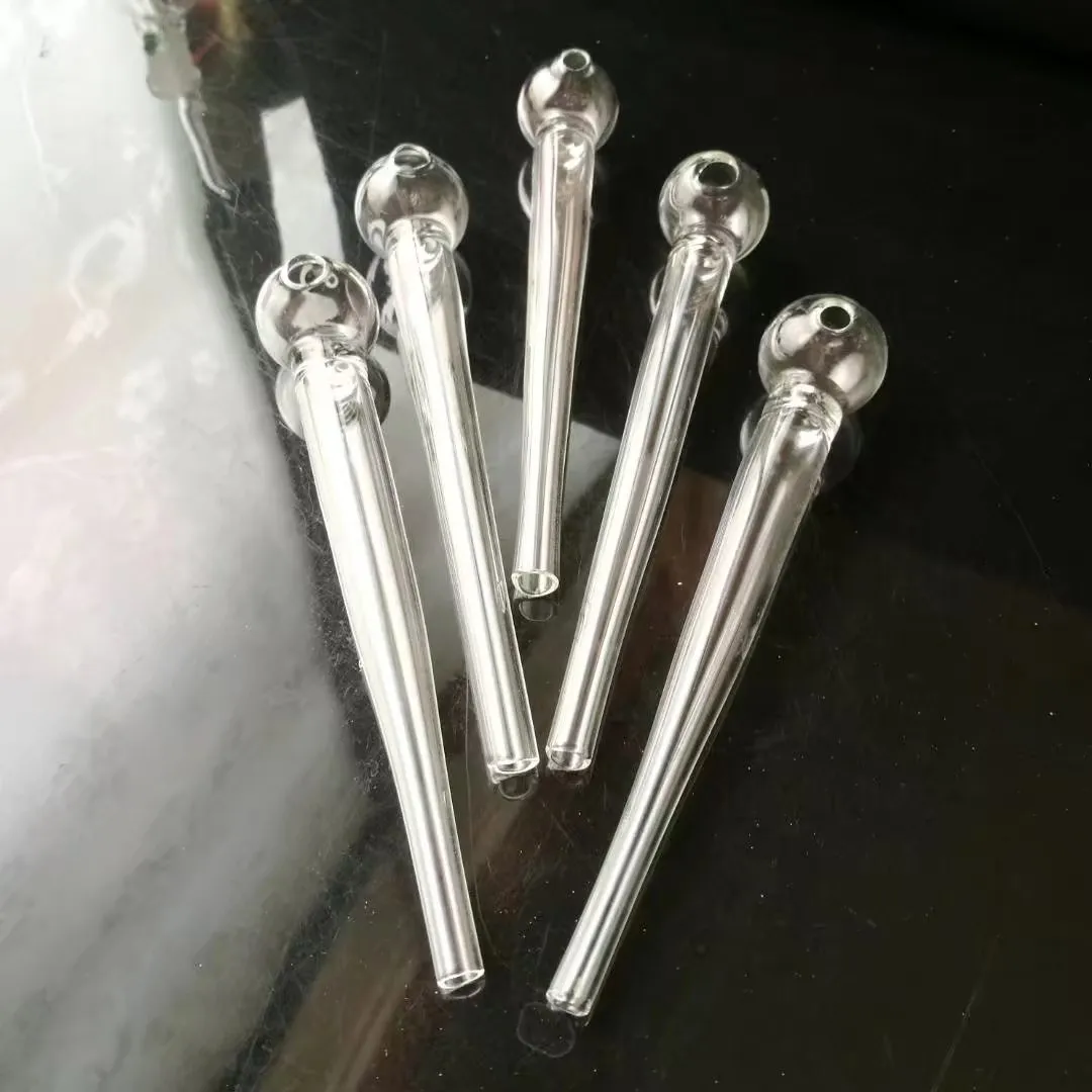 Meilleures ventes Gros tuyau transparent de haute qualité Bangs en verre en gros, narguilé en verre, accessoires pour tuyaux de fumée