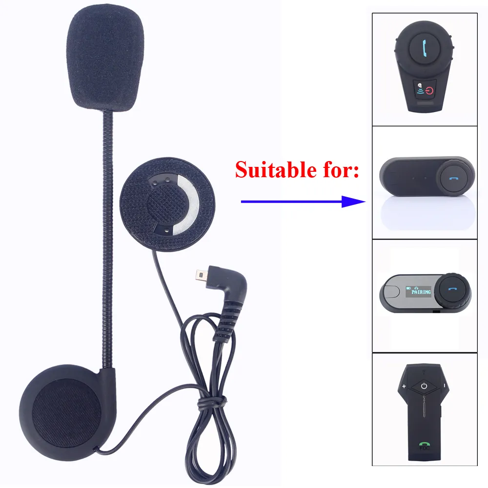 Freedconn Microphone Headphone Speaker Parts Suit For T COM02 T COMVB