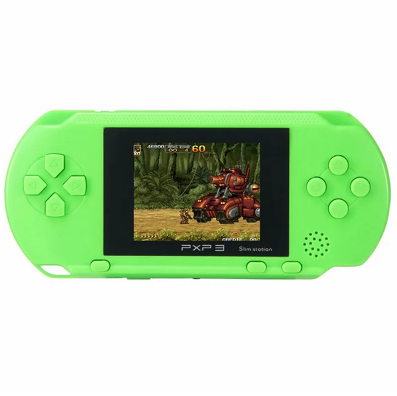 Hot New Arrival Game Player PXP3 16bit 2,5 tum LCD-skärm Handheld Video Game Player Console 5 Färger Mini Portable Game Gratis DHL