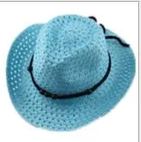 Handgewebter Cowboy-Freizeit-Jazz-Hut für Kinder, neue Mode, Baby-Sonne, Strandhut, Kinder, Sommer, kühles Stroh, für Jungen und Mädchen, M037