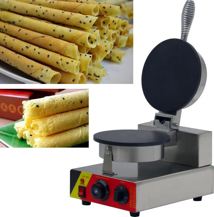 Commercial Egg Roll Waffle Maker,Electric Egg Roll Waffle Machinery,Egg