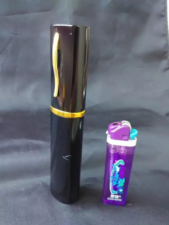 Färg penna vatten rökkruka, unik oljebrännare glasrör vattenrör glas rör olje riggar rökning med dropper