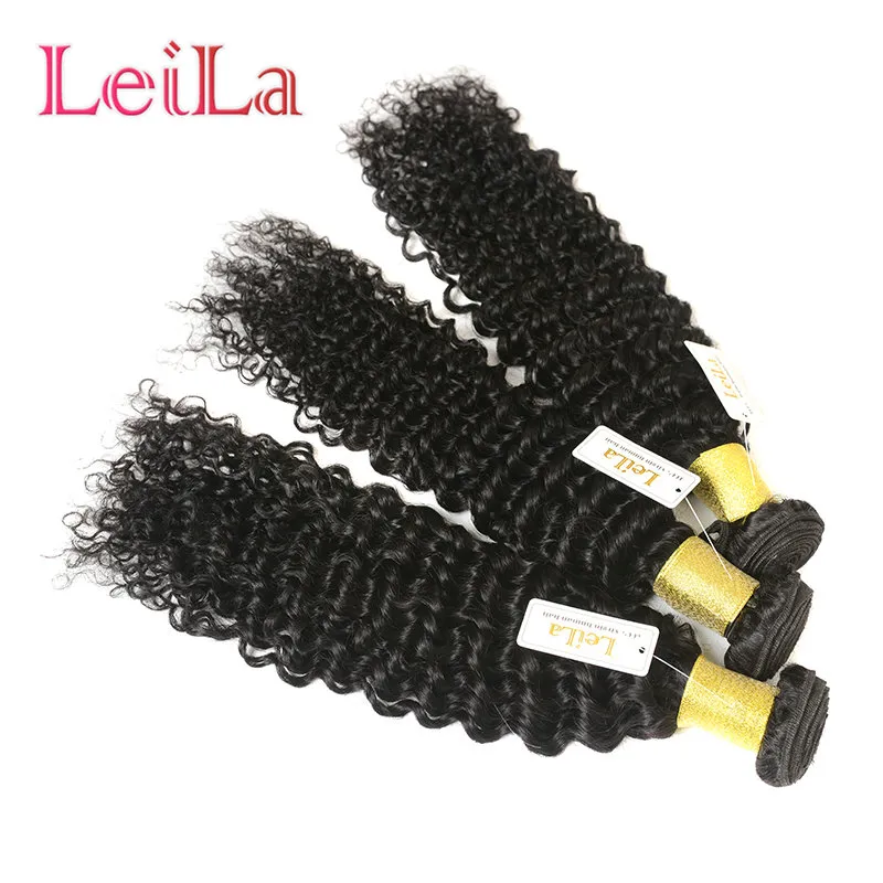 Virgin Hair Deep Wave lot Bundles avec fermeture en dentelle Péruvienne 100 cheveux humains non transformés trétèmes boucles coiffure complète 5567651