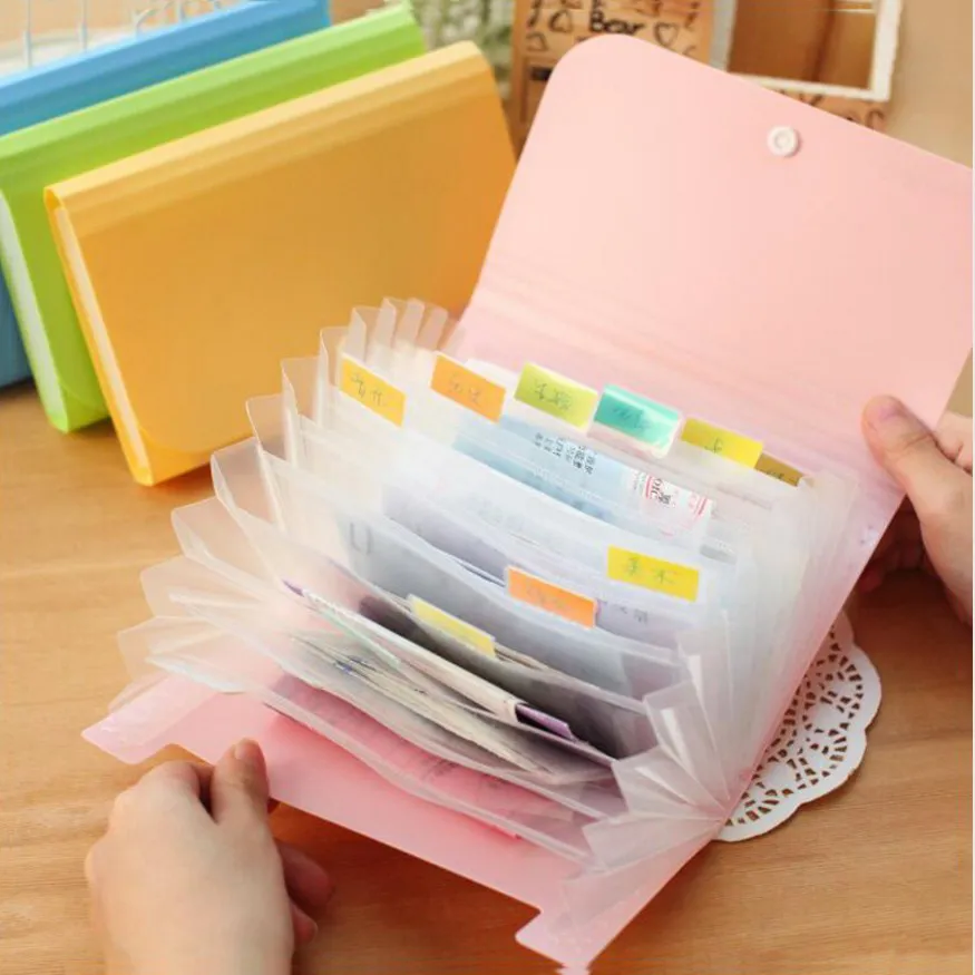 Lot De 20 Pochettes étanches PVC à Zip - Formats A4, A5, A6, Multicolores, Pour Documents Ou Voyages - 2