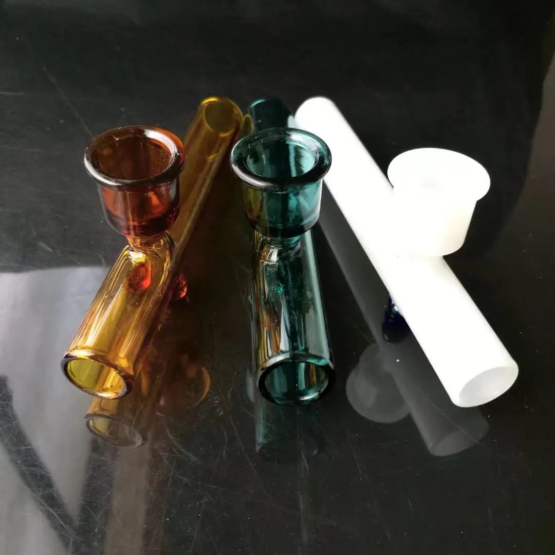 Accessori bong in vetro con camino a imbuto colorato Fumo pipa ad acqua in vetro narghilè all'ingrosso