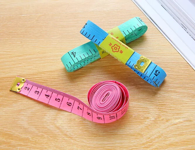 Wholesale 1.5m Cute Measuring Tape Measure Measuring The Waist  Circumference Of The Three Mini Rulers From Hcpx123, $1.11