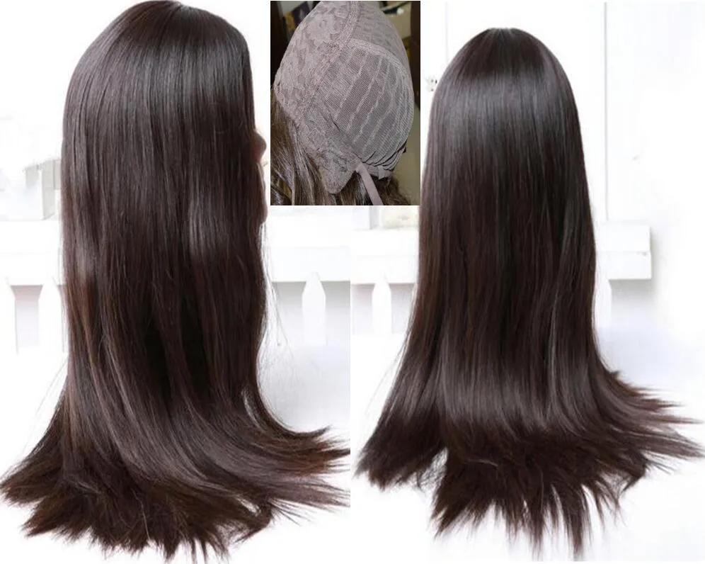 8a Cabelo humano Cabelo natural é melhor sheitels 4x4silk top wigs judeus melhores cabelos virgens europeias kosher perucas sem capítulo