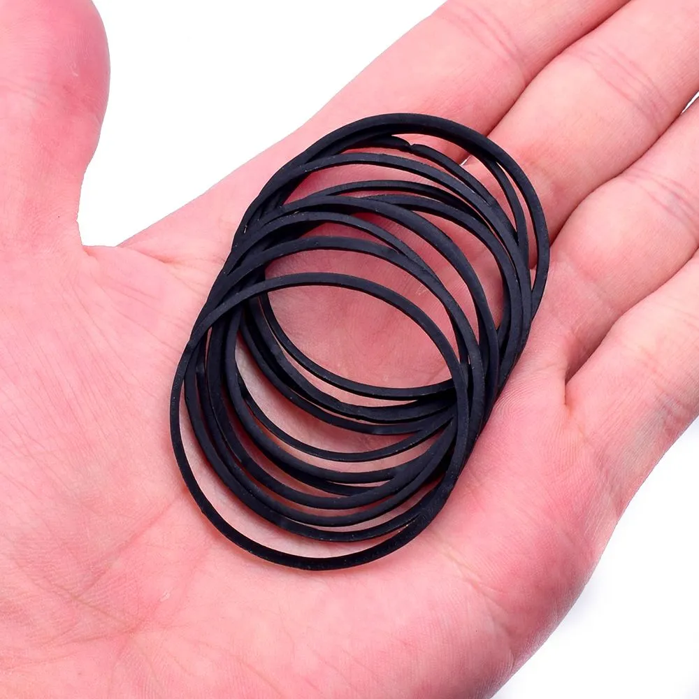 New Tattoo Rubber Bands Black Silicone Rubber Tattoo Accessories For Tattoo Machine Gun Supply