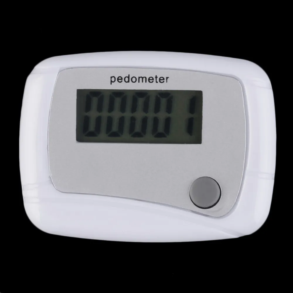 Pedometer Portable Mini Digital LCD Running Step Pedometer Walking Distance Counter