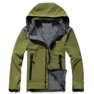 Chaqueta para hombres 2022 The Winter New Outdoor Sportswear Softshell Jackets para hombres a prueba de agua a prueba de viento.