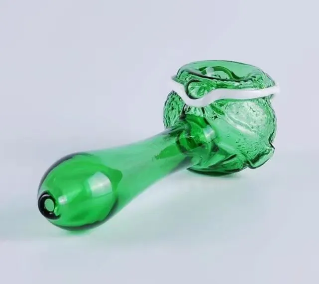 Tubo di rana bong di vetro accessori tubi fumatori di vetro colorati mini multicolori tubi a mano miglior cucchiaio glas