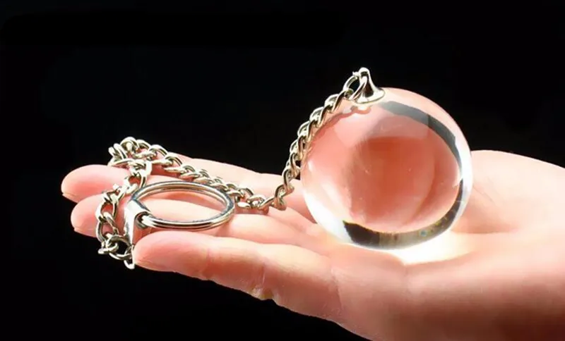 Glass Vaginal Ball 5 Size Anal Beads Balls Sex Toy Crystal Butt Beads Plug for Women Men Adult Toy Kegel Smart Geisha Ball