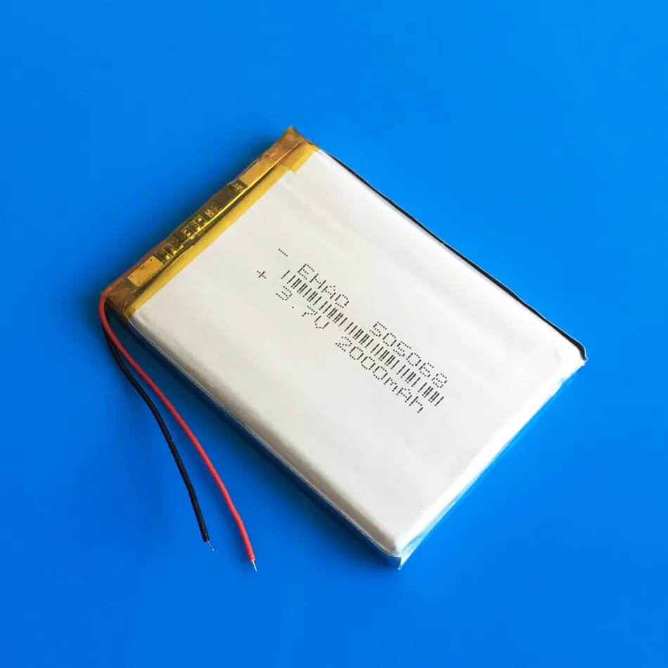 Модель 505068 3.7 V 2000mAh литий-полимерная литиевая аккумуляторная батарея li-Po клетки заменить для DVD PAD GPS Power bank камеры электронные книги рекордер