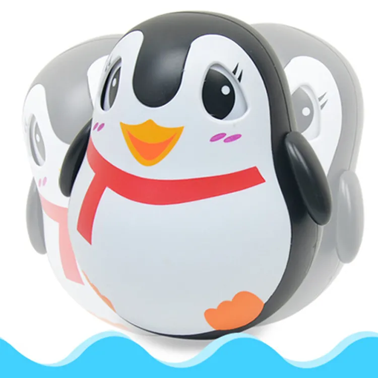 0-3 Years Baby Rattle Bell Toy Penguin Animals Tumbler Sound Gift