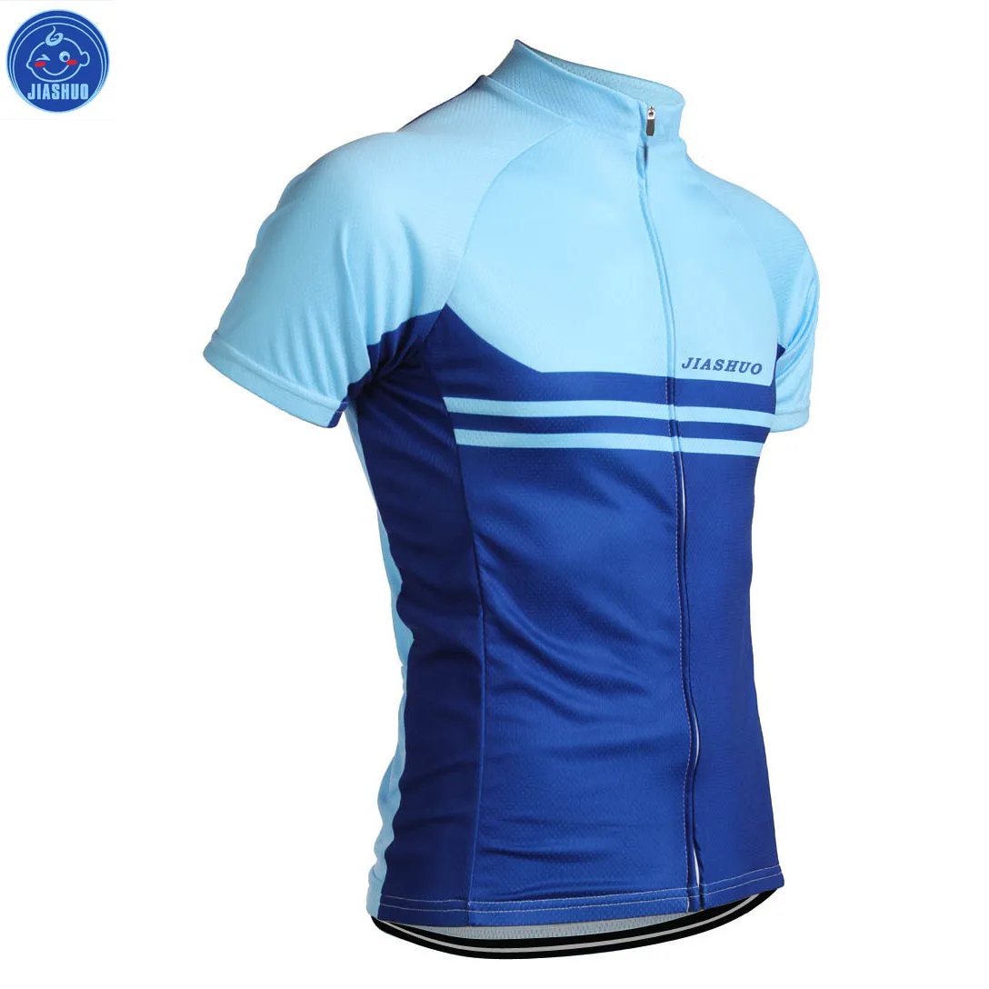 カスタマイズされた新しい2017 Multi Choous Lines Jiashuo Mtb Road Race Team Bike Cycling Jersey Shirts Tops衣料品
