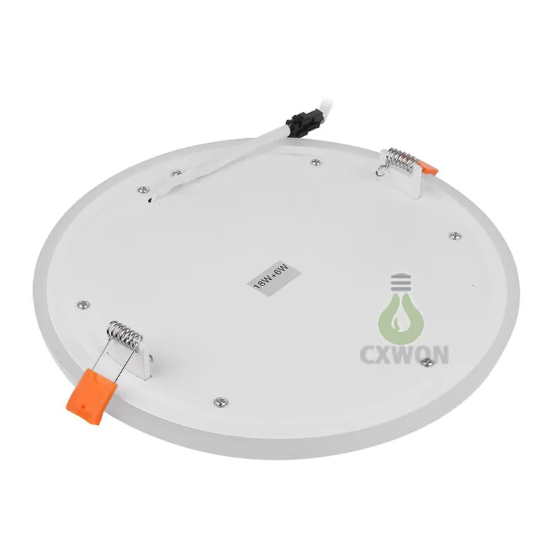 RGB LED Panel Light 100-265V Ceiling lamp + 24Keys Controller Surface/Recessed Ceiling RGB+White Lamp Parlor/Shop Downlight