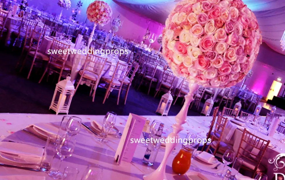 tall mental stand for weddings floor walkway decorations