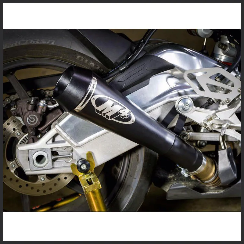 38-51mm motocicleta de exaustão tubo M4 Racing Escape para Yamaha R6 para Kawasaki M4 para Honda CBR1000 YA003