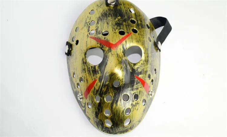 Maschera arcaica Full Face Antique Killer Jason vs Friday The 13th Prop Horror Hockey Costume di Halloween Cosplay Maskin stock DHL