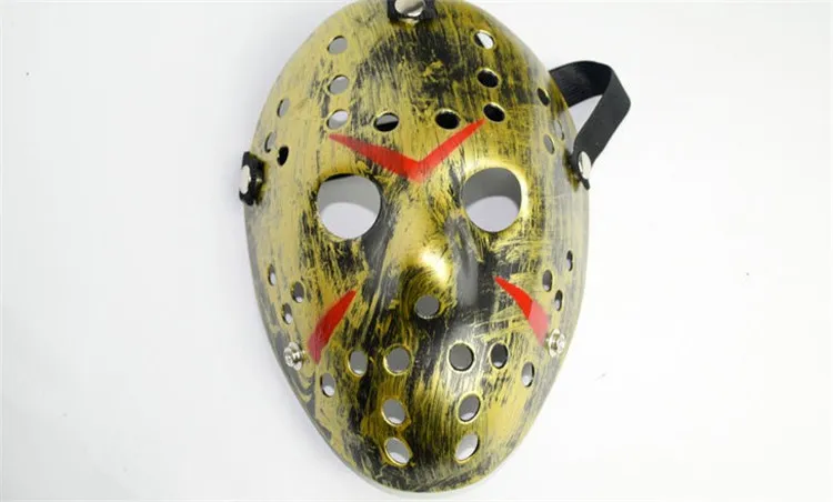 Archaistische Vollgesichtsmaske Antik Killer Jason vs Freitag Der 13. Prop Horror Hockey Halloween Kostüm Cosplay Maskin Lager DHL