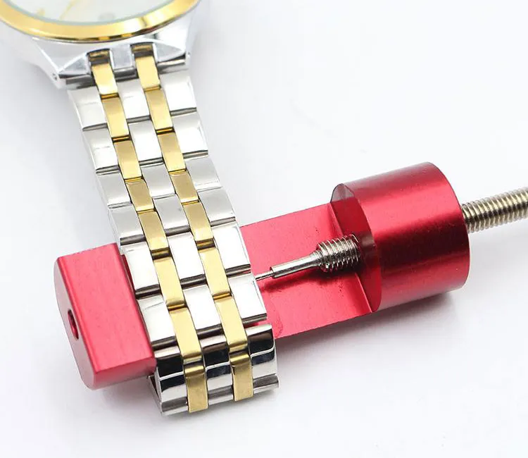 Kit d'outils de réparation de dissolvant de goupille de lien de Bracelet de Bracelet de montre réglable en métal nouveau
