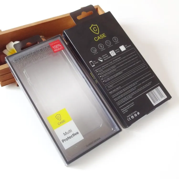 Оптовая Высокое Качество Супер Тонкий Чехол ПВХ Упаковка Коробка с Внутренним Лотком для Google Pixel Телефон Задняя Крышка Подарочная Коробка