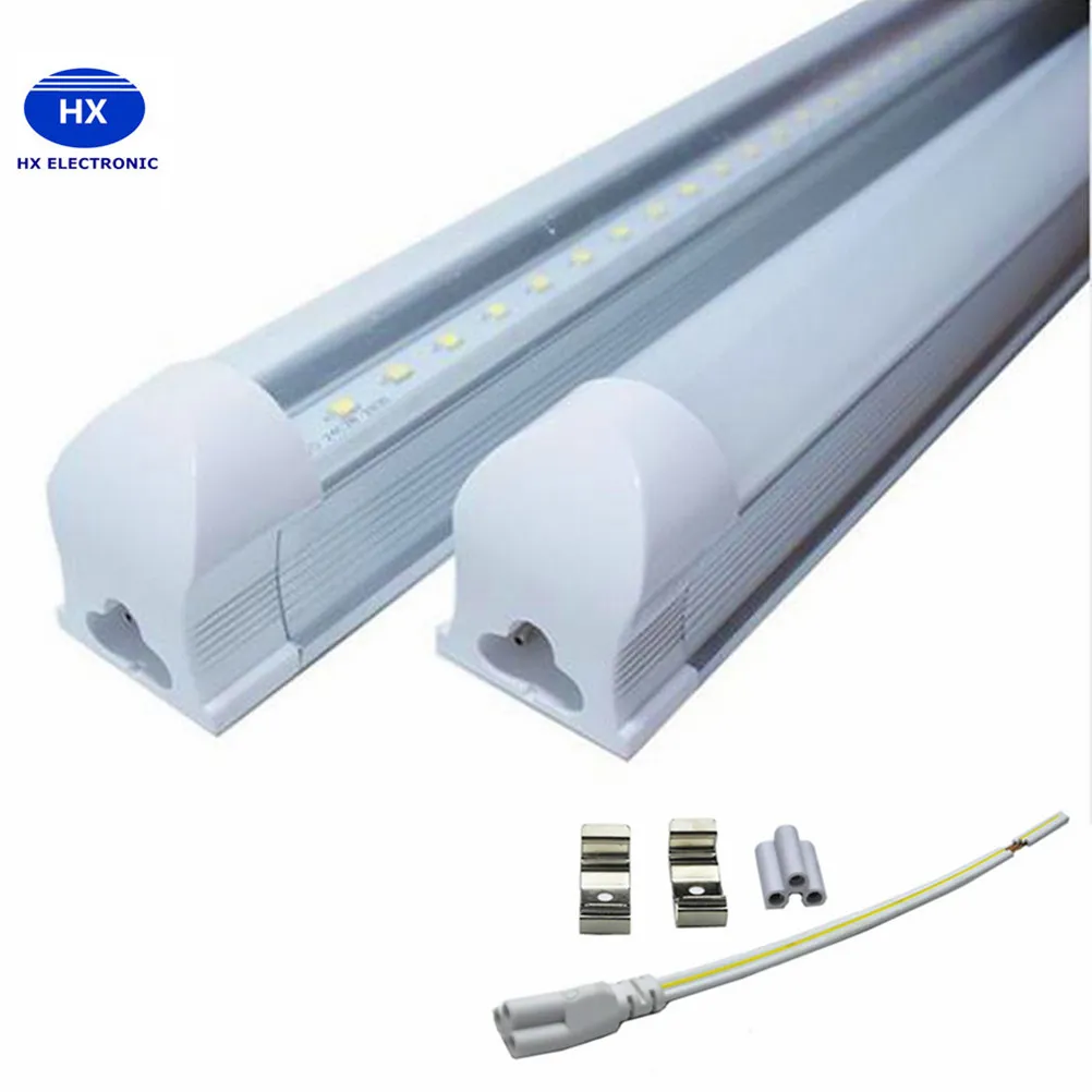 2020 En İyi Ürün Entegre T8 LED Tüp 4FT 22W SMD 2835 Tüpler Işık Lambası 1.2 M 85-265 V Ampul LED Floresan Aydınlatma