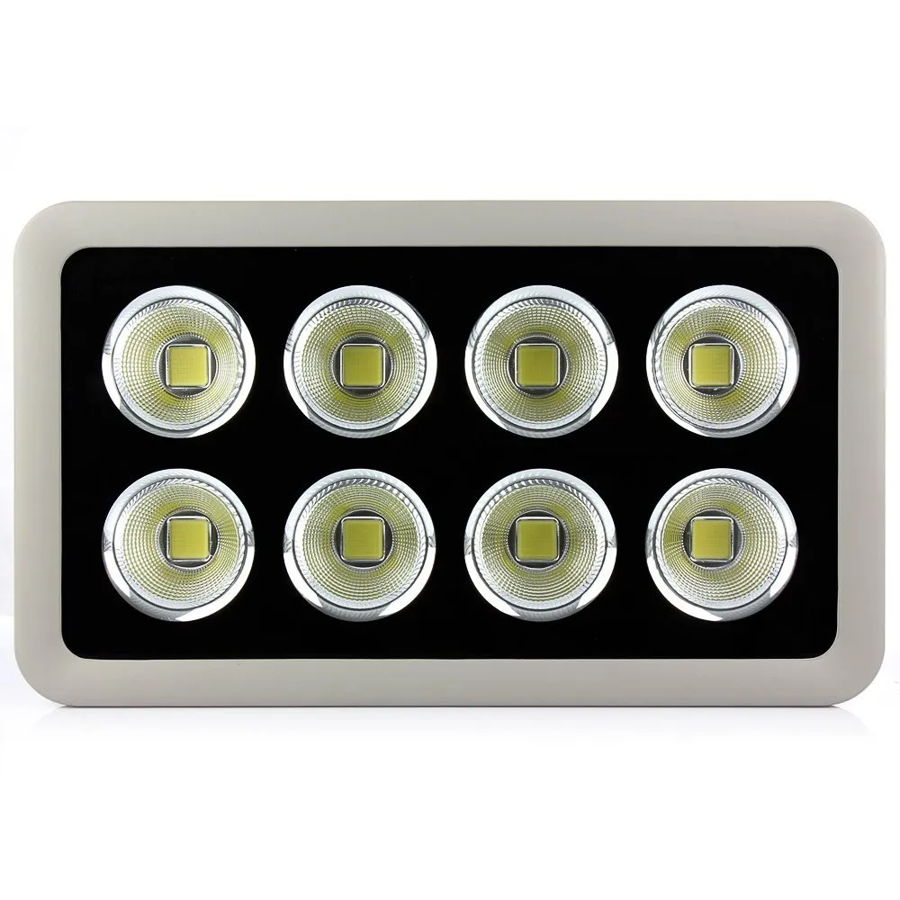 투광 조명 높은 전원 COB LED 홍수 빛 150W 200W 300W 400W 500W 방수 야외 정원 스포트 라이트 상업 AC85-265V