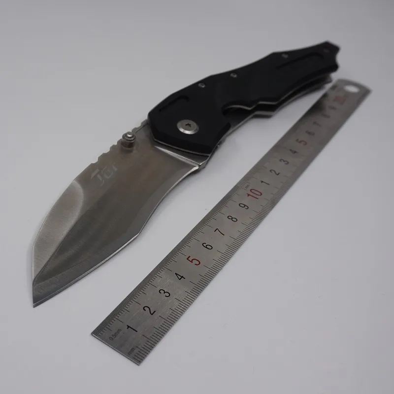 Miglior coltello pieghevole tascabile G10 Maniglia 9CR18MOV Lama in acciaio Combattimento Coltelli tattici di sopravvivenza Campeggio Rescue Coltello da esterno Strumenti EDC