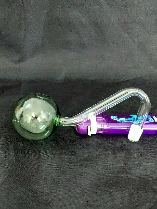 Large bubble color glass S burner, Smoking Accessories Smoking glass water pipes oil Glass Pipe Fittings pot Smoking or bongs