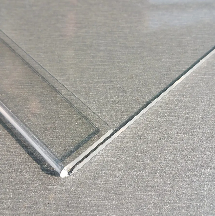 1 Weld L Shaped Clear Acrylic Plastic Sign Display Paper Label Card Price Tag Holder Stand Horizontal on Table Small T2mm 