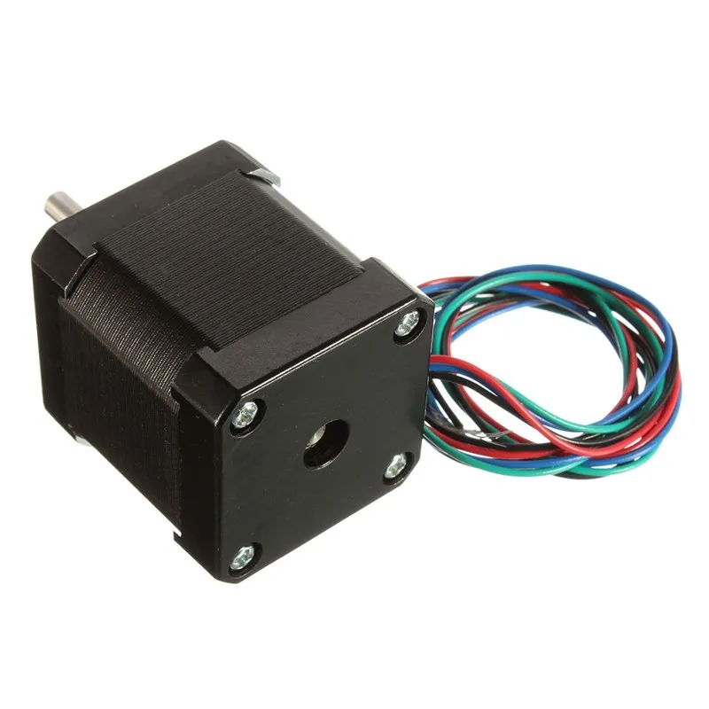 Freeshipping ISO CNC Laser 1 PCS Lot 4-Lead Nema 17 Stepper Motor 42 Motor 17HS8401 1.8A CE ROSH Printer Machine Engine 3D Printer Accessory