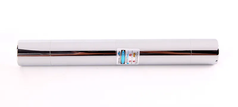 高出力450nmブルーレーザーポインターシルバープレート調整可能なフォーカスengrave visaible strong Beam Lazer Pen 5 Star Caps 3632549