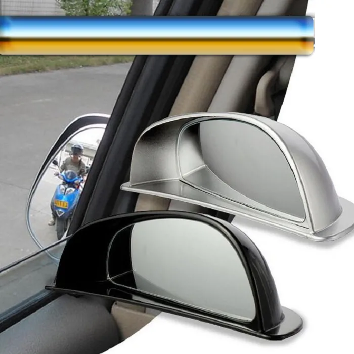 Car Mirror Blind Spot Second row seat glass Side Wide Angle Auto Rear View Adjustabe for parking assist trucks vehicle universal